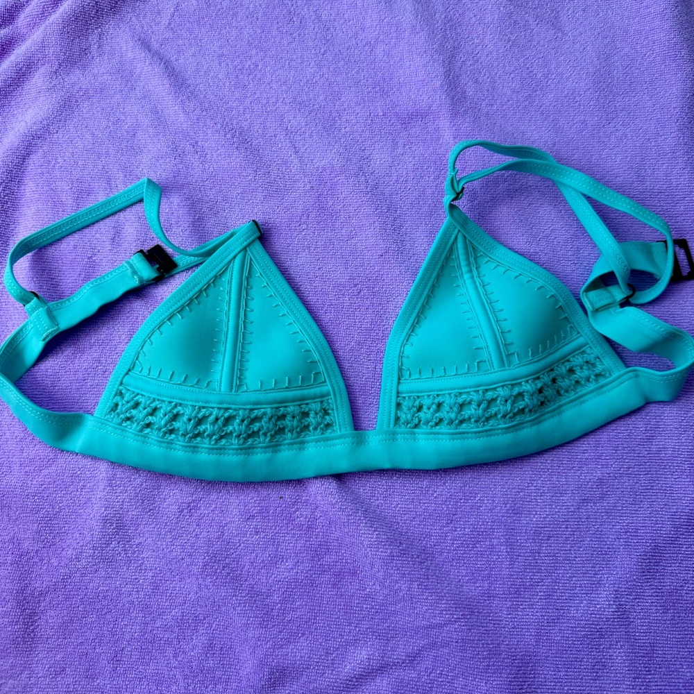 Triangl Swimwear Turquoise Bralette